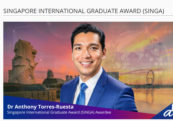 
	Singapore International Graduate Award (SINGA Scholarship) - Fully Funded 
