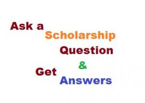 ask scholarship question and get answers