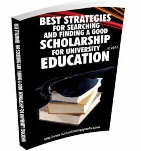 Scholarship finding strategy